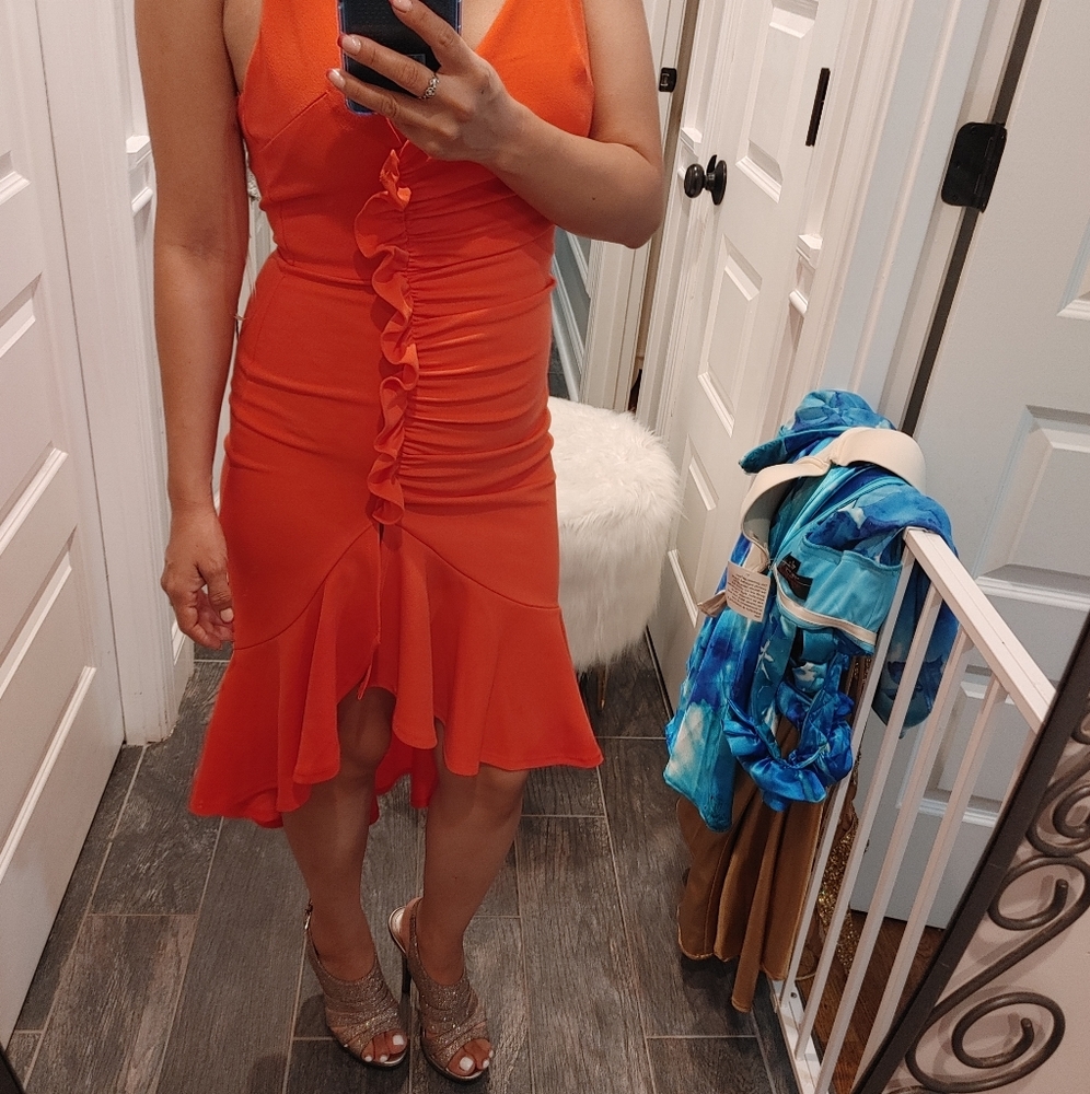 Beautiful red dress